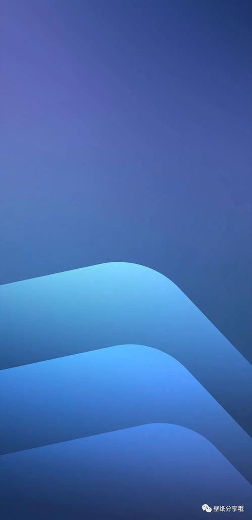 苹果手机蓝色壁纸