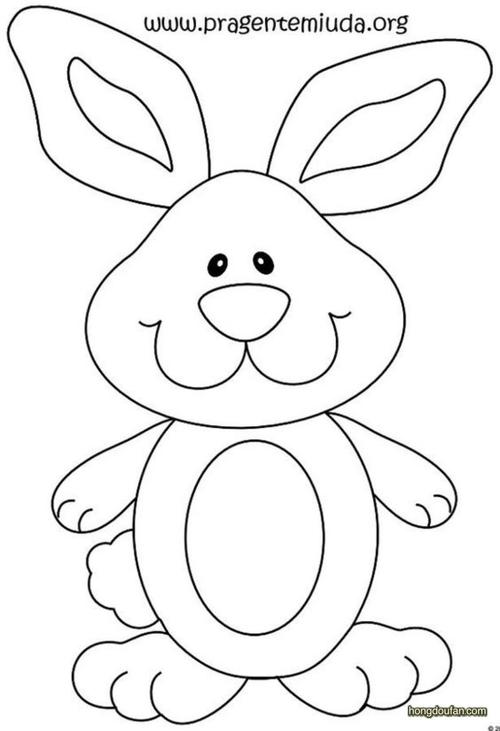 超级简单画兔子小兔子简笔画大全