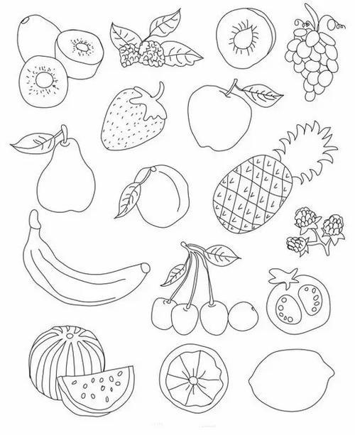 水果简笔画步骤图片