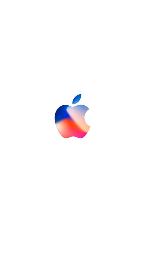 苹果logo白底壁纸