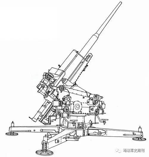 擎天重剑:二战德国flak 40型128毫米重型高射炮小史
