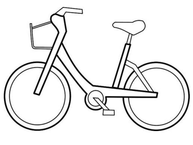 自行车简笔画最新教程自行车简笔画儿童简笔画