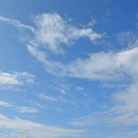 蓝天白云图片大全唯美图片