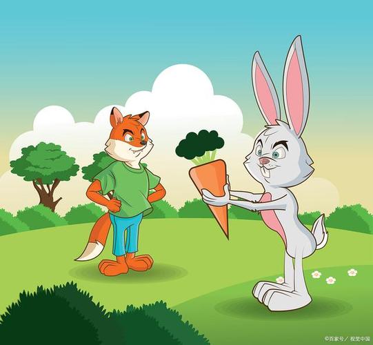 小狐狸和小兔子情侣头像