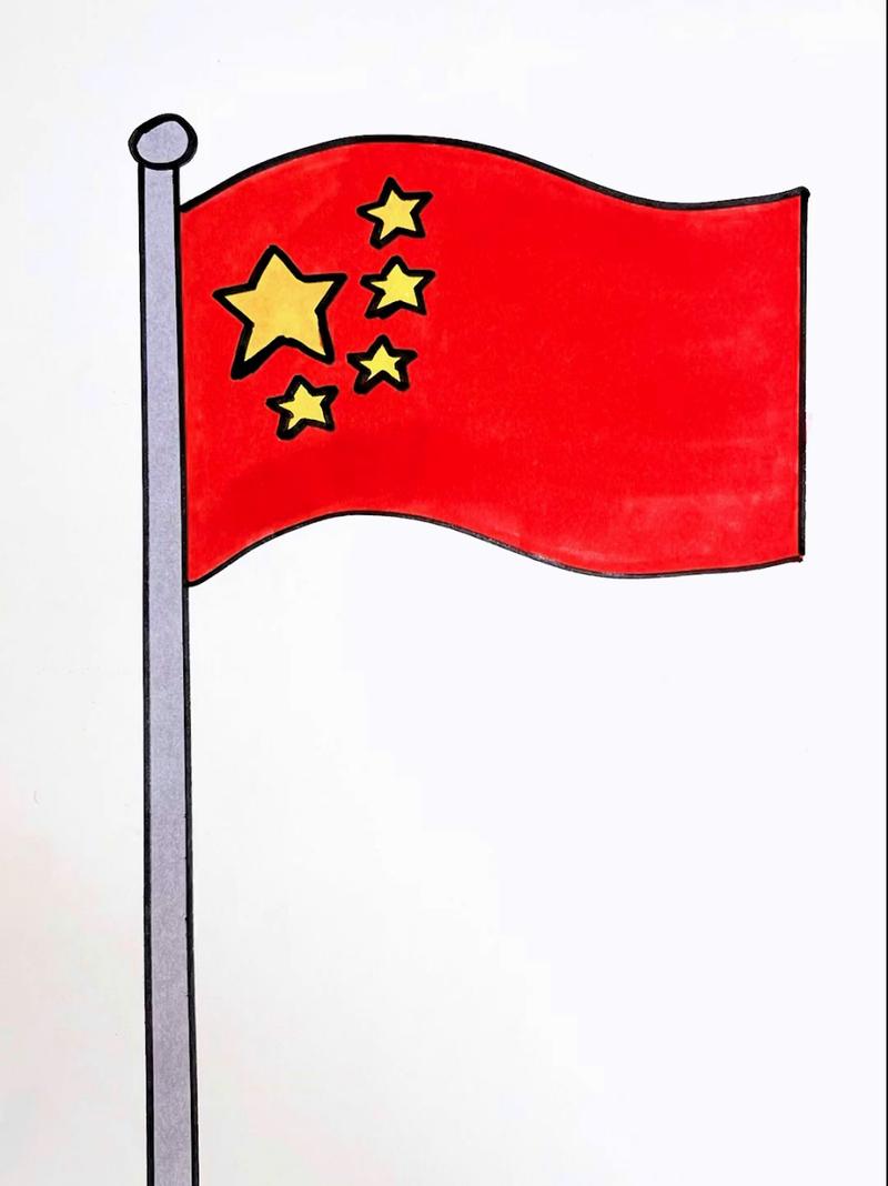 日本的国旗怎么画简笔画图片大全