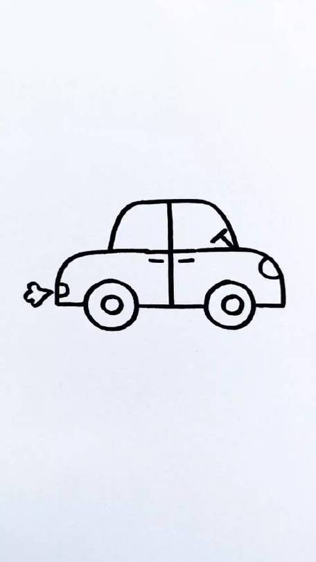 汽车简笔画 #秒懂创意的微博视频