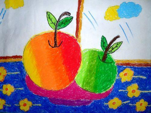 儿童画秋天水果简笔画