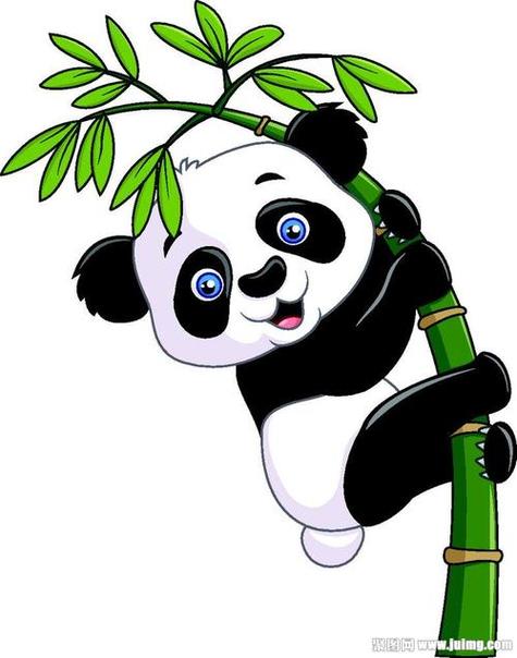 熊猫和竹子图片简笔画 熊猫和竹子图片简笔画铅笔画