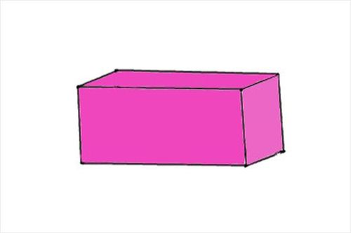 怎么教孩子画长方体盒子简笔画步骤图解