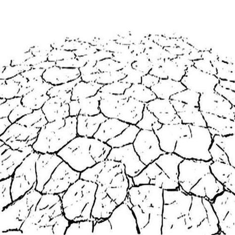 怎么画干旱的土地简笔画地球缺水简笔画男孩干涸的土地简笔画怎么画