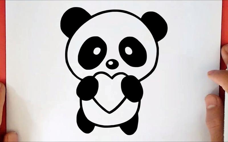 大熊猫简笔画怎么画简单又好看