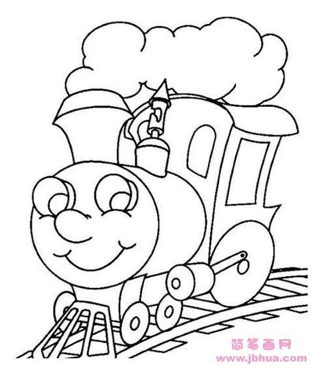 兔小姐开着小火车来到圣诞老人的雪屋 简笔画神笔简笔画 圣诞特辑
