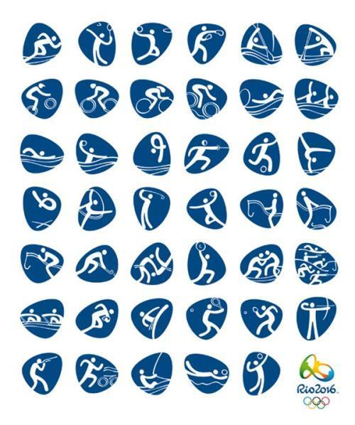 奥运会运动项目有哪些简笔画