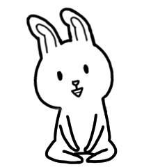 兔子简笔画动图