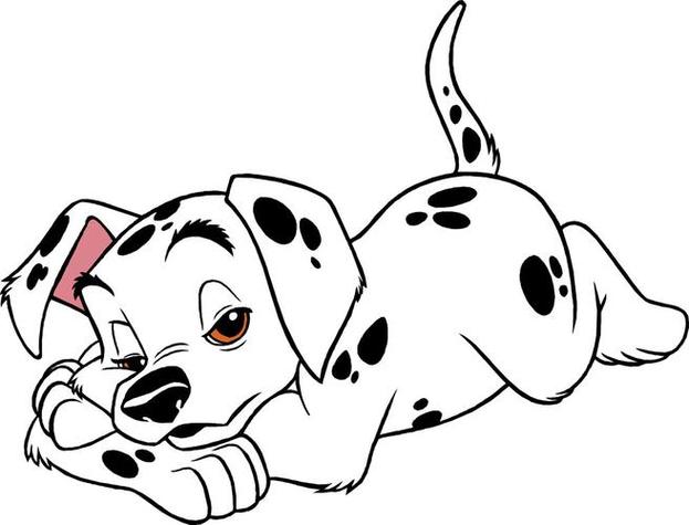 加菲猫设计 趴着笑的斑点狗 可爱兔八哥小狗的9种画法简笔画儿童动物
