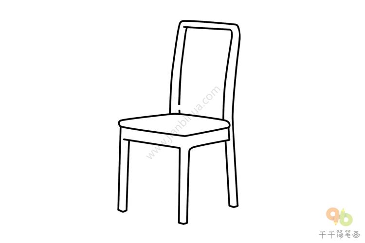 立体椅子怎么画简笔画图片