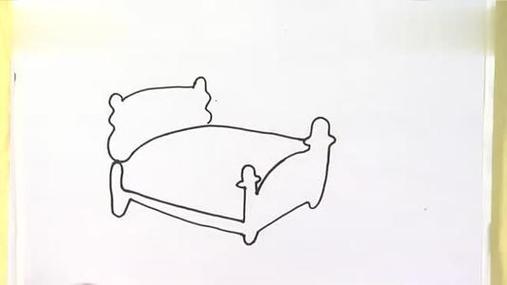 床子的简笔画床简笔画床简笔画简单床简笔画床简笔画图片大全简单漂亮