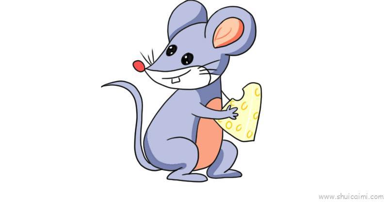 小老鼠儿童画怎么画 小老鼠简笔画简单又好看