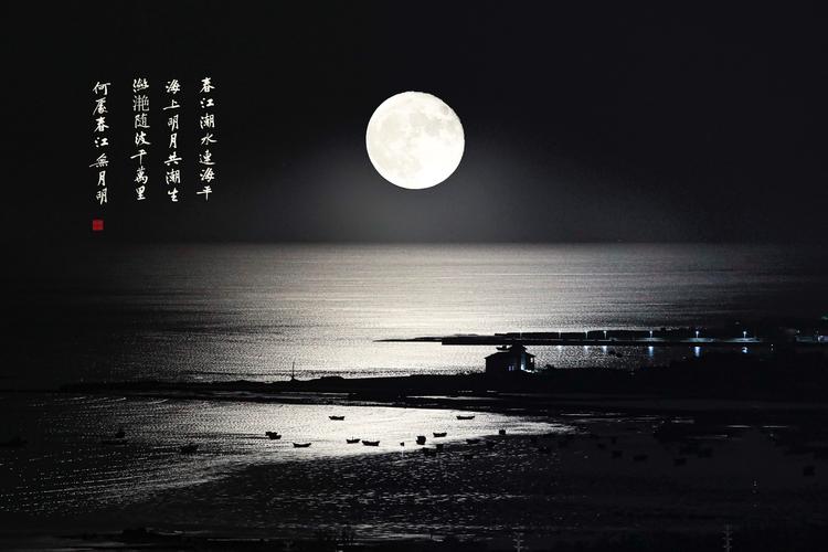 《海上生明月》                   摄影黄净洁