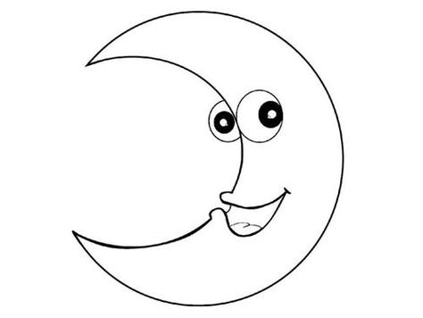 3款可爱的卡通月亮简笔画图片卡通月亮的简单画法大全 简笔画月亮简笔