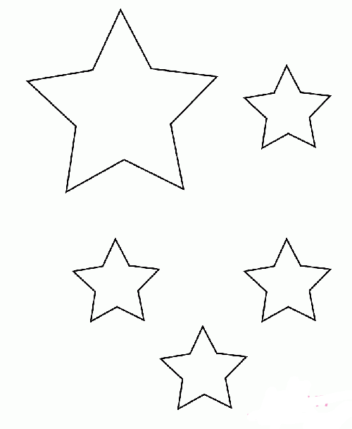 星星的简笔画 简单