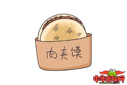 中华传统美食简笔画图片大全