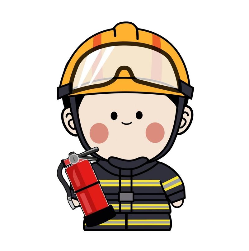 中国消防员头像真人高清