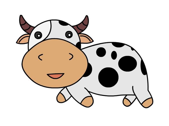 简笔画牛的画法 牛的画法简单 牛的画法步骤 牛的画法 儿童-养娃家