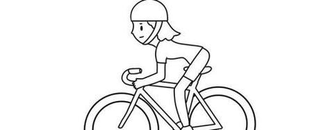 骑自行车的男孩简笔画绘制教程带步骤 好看又卡通的骑自行车的男孩简