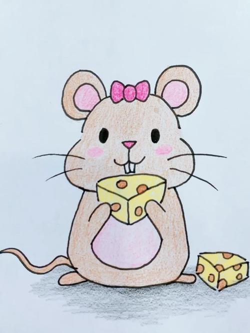 简笔画～小老鼠