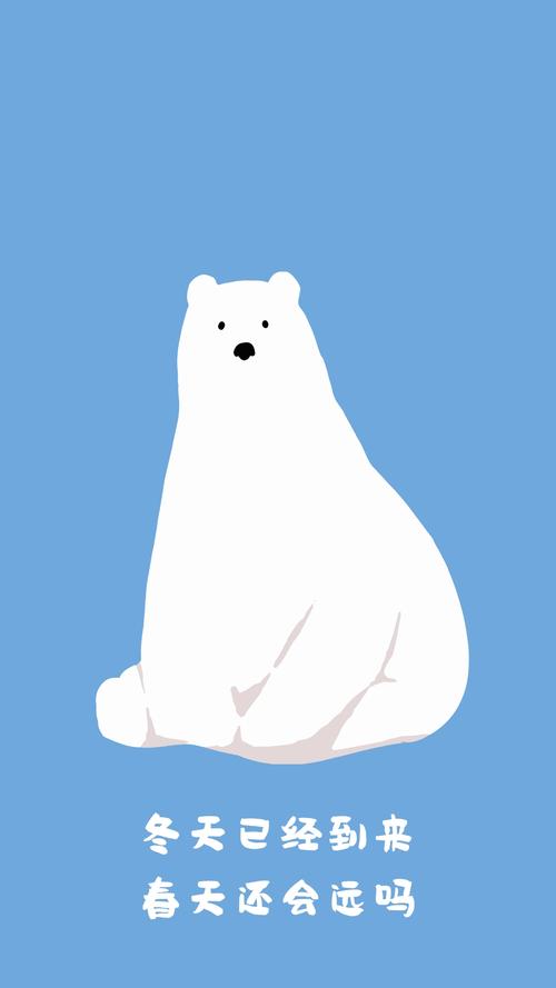 北极熊壁纸手机超清全面屏