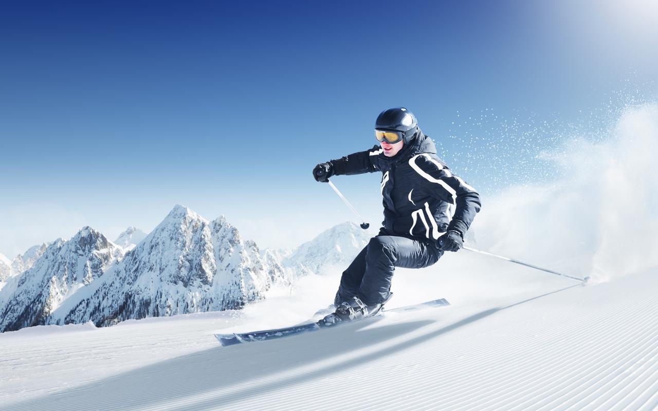 冬季极限运动高山滑雪高清桌面壁纸第三辑