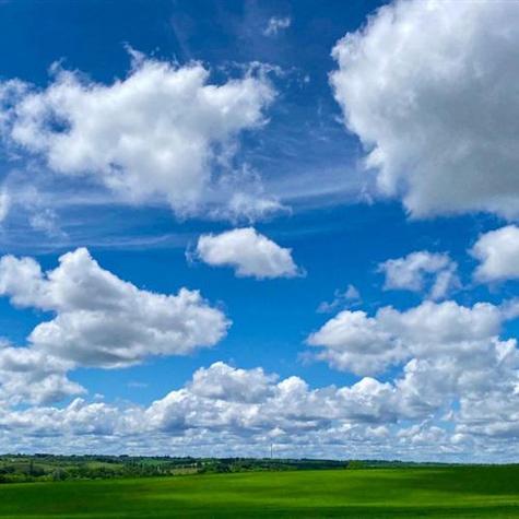 高清美丽的天空蓝天白云头像图片