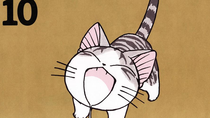 可爱卡通猫咪高清桌面壁纸