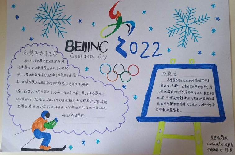 冬奥会的手抄报2022