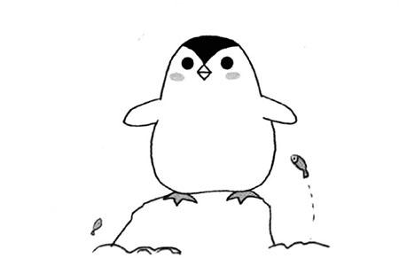 怎么画小企鹅才可爱简笔画