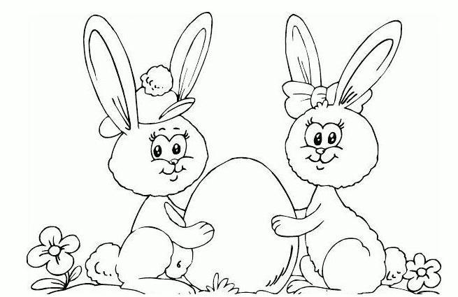 兔子的图案简笔画图片