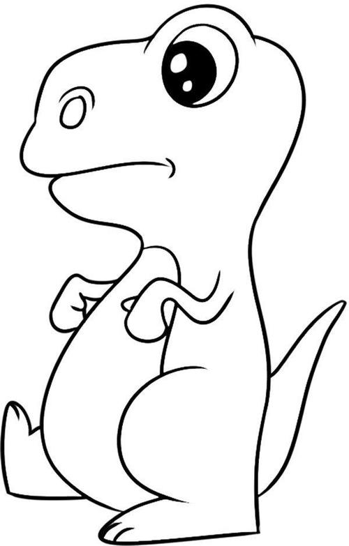 恐龙宝宝简笔画恐龙宝宝简笔画幼儿园