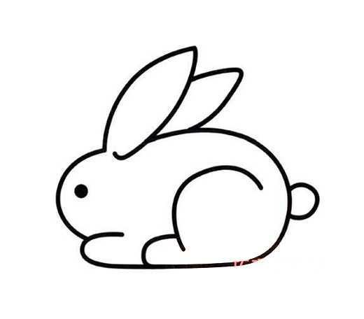简单又可爱的小兔子怎么画简笔画