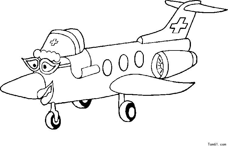 幼儿画飞机简笔画