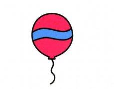 气球简笔画图片大全可爱漂亮