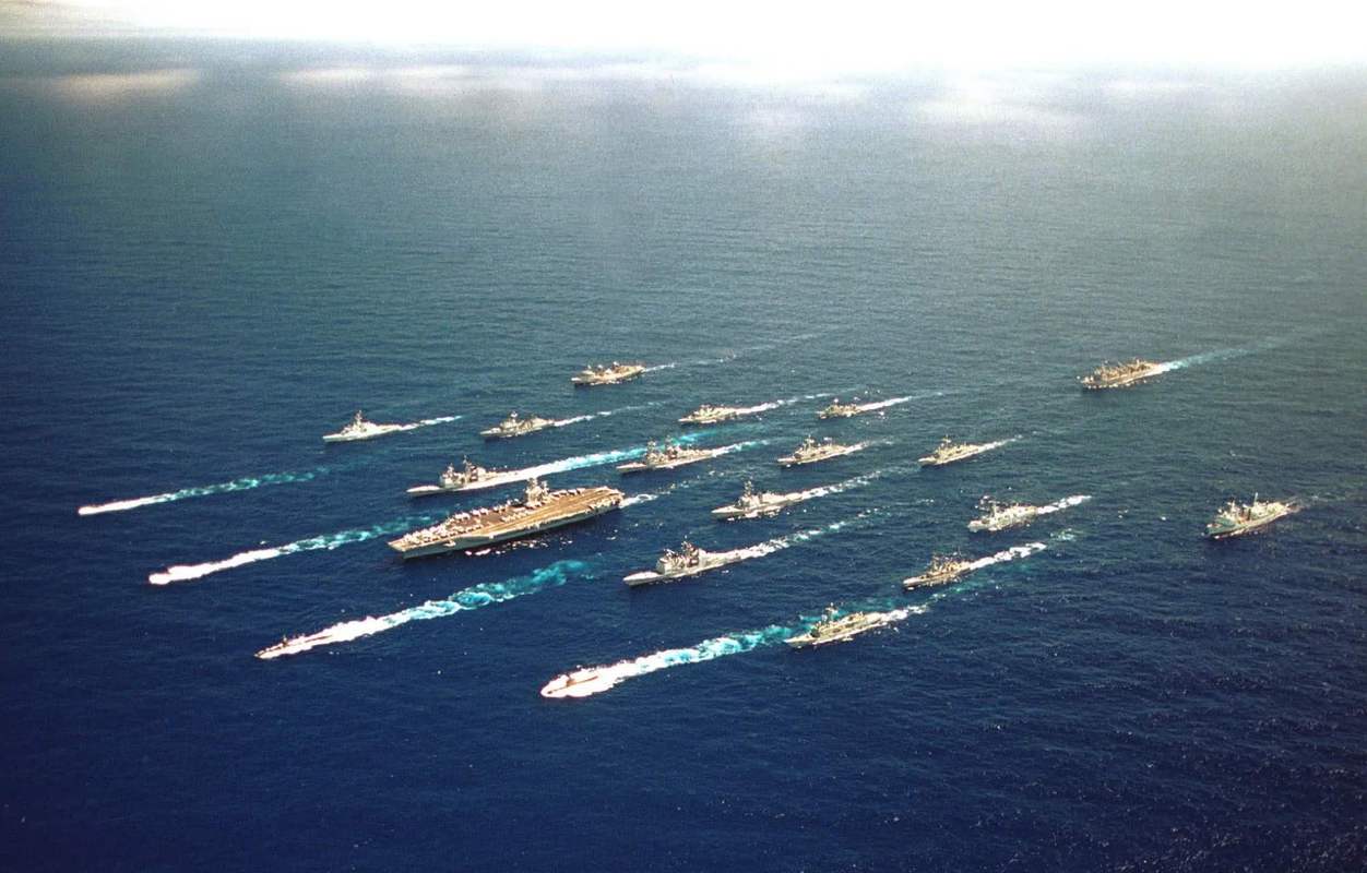 原创面对美国军舰俄罗斯海军舰队能否打破美国对委内瑞拉的封锁