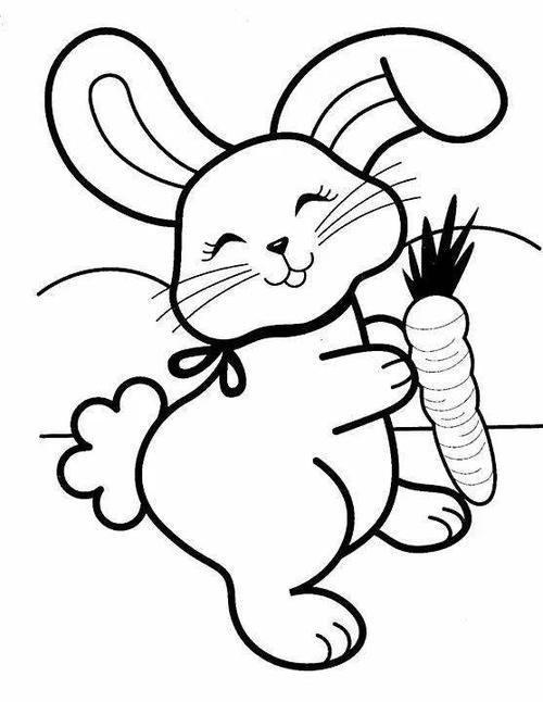 兔子该怎么画简笔画