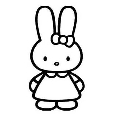 简单的简笔画兔子怎么画