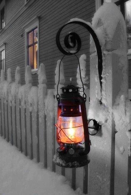 是否有一盏灯,在这样的雪夜,一直为你而亮?
