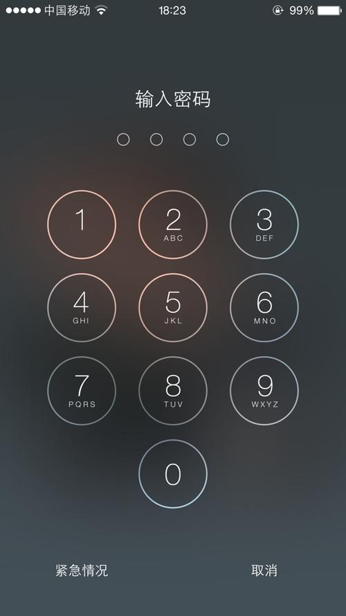 苹果6手机为什么我的锁屏壁纸是模糊的解锁后就能看见