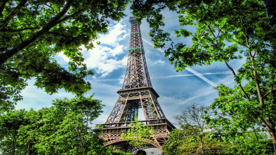 巴黎埃菲尔铁塔高清壁纸