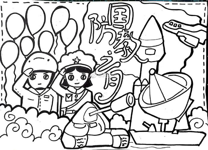 儿童画创意|少儿美术课例分享,线描,马克笔,水彩笔全都有!
