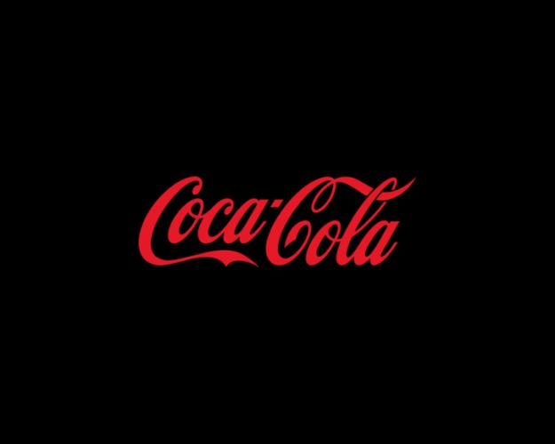 可口可乐coca-cola碳酸软饮料logo设计