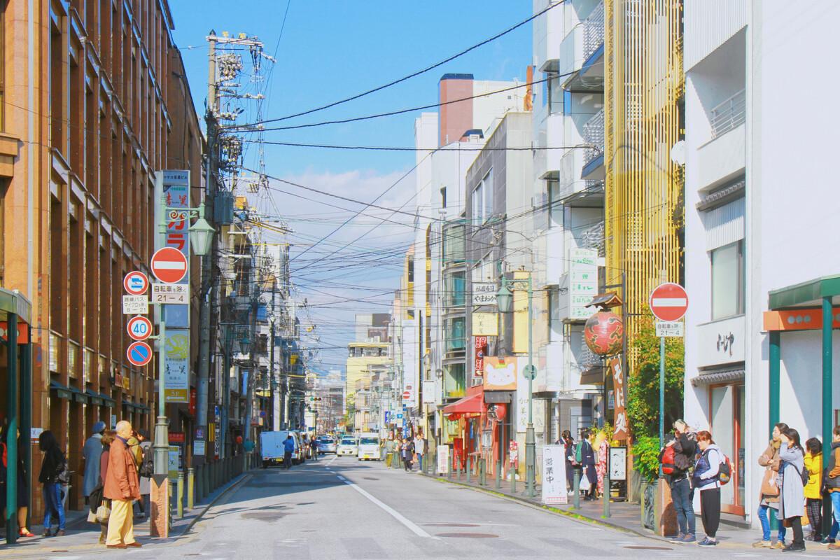 日本城市街道壁纸
